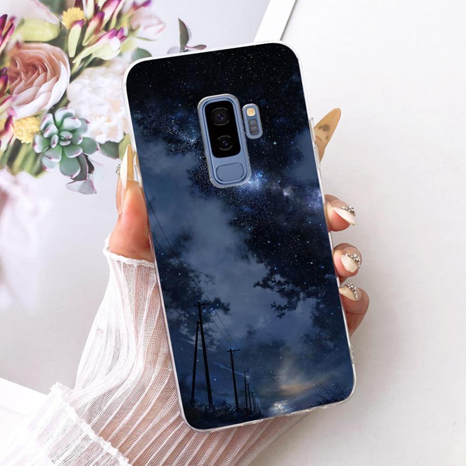 For Samsung Galaxy S9 S9+ Case SM-G960F SM-G965F Cover Fashion Dragon Lion Cartoon Soft Silicone Bumper on Samsung S9 Plus Shell