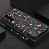 Чехол-шнурок с цветочным принтом для Samsung Galaxy S24 S23 S22 Ultra S21 FE A14 A34 A52 A54 A15 A25 A35 A55 5G A16 A56 S25 Plus