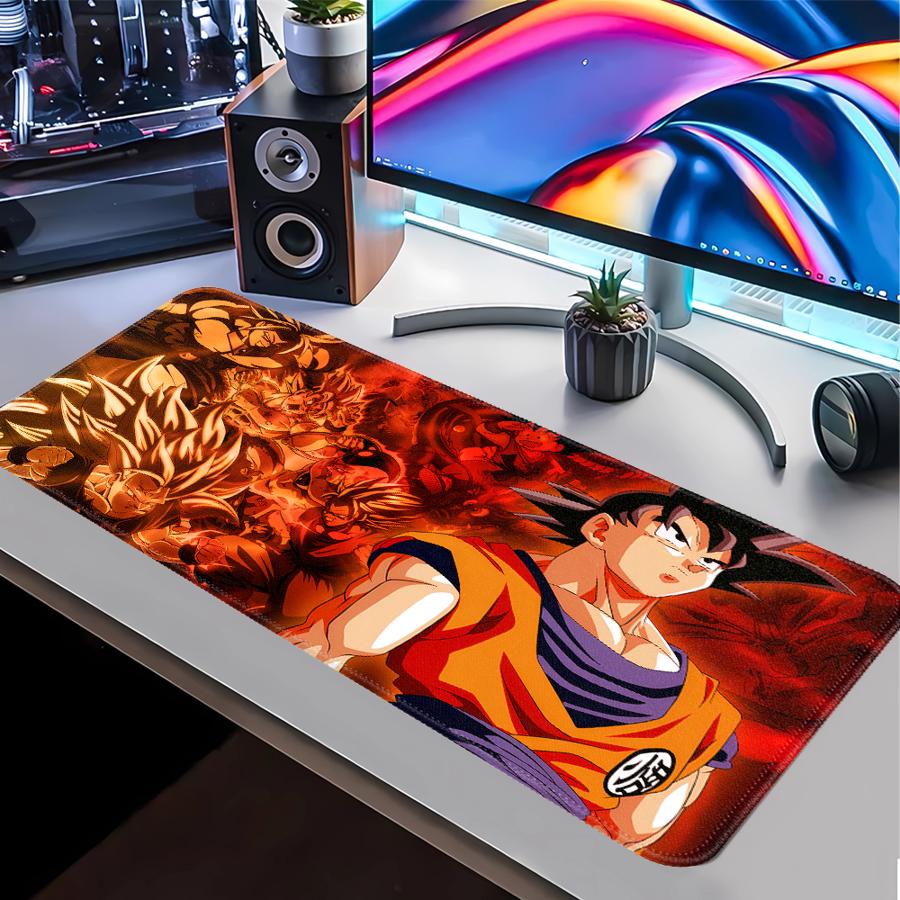 Мультяшный Dragon Ball Крутой Коврик для Мыши Игровая Консоль Pad Настольные Аксессуары Офисный Pad Клавиатура Мышь Коврик Компьютер Ноутбук Pad Противоскользящий