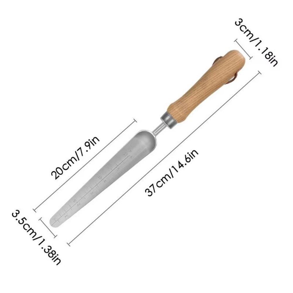 Stainless Steel Hand Trowel Anti Slip Handle Potting Soil Scoop Small Gardening Spade  Moving