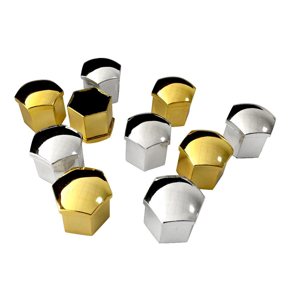 Car Styling 20Pcs Universal Anti-Rust 17 19 21mm ABS Auto parts Trim Tyre Wheel Nut Screw Bolt Protection Covers Caps for