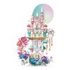 Senbao Building Blocks Flower Beauty Dream Building Blocks Flower Castle Small Parts Assembled Educational Toys For Girls Gift