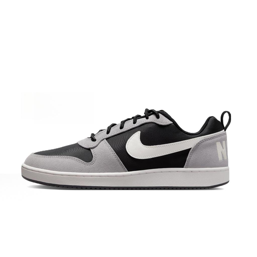 Nike Court Borough Coverage Lightweight Support Low top Skateboard Shoes Men's Black White Blue 844881-005(Team1464-)