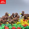 Нетоксичные Moc Кирпичи Животное Король Обезьян Легенда Путешествие на Запад Фигурка Действия Образовательные Строительные Блоки Игрушки Подарки для Детей