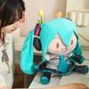 30cm Cute Hatsune Miku Plush Toy Kawaii Anime Miku With Bow High Quality Plushies Soothing Plushie Birthday Gift Girl