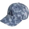 Adidas Golf Graphic Snapback Cooling Cap In Navy Men's White/College