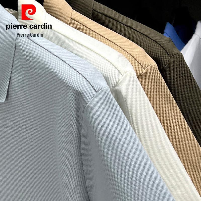 Pierre Cardin Мужская летняя футболка-поло из чистого хлопка