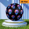 Neon Flame Skull Size Soccer Ball High Elasticity Match Universal Unique Gift Soccer Ball Suitable For Both Training And Competition Outdoor Sports