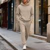 Men's Sweatshirt Suit Men's Solid Color Casual Sports Suit Sweatshirt Suit