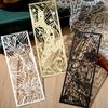 3 шт. винтажная закладка с полым резным дизайном, романтическая бумага Cucoloris, бабочка, цветок, закладка для чтения, закладка для ежедневного использования