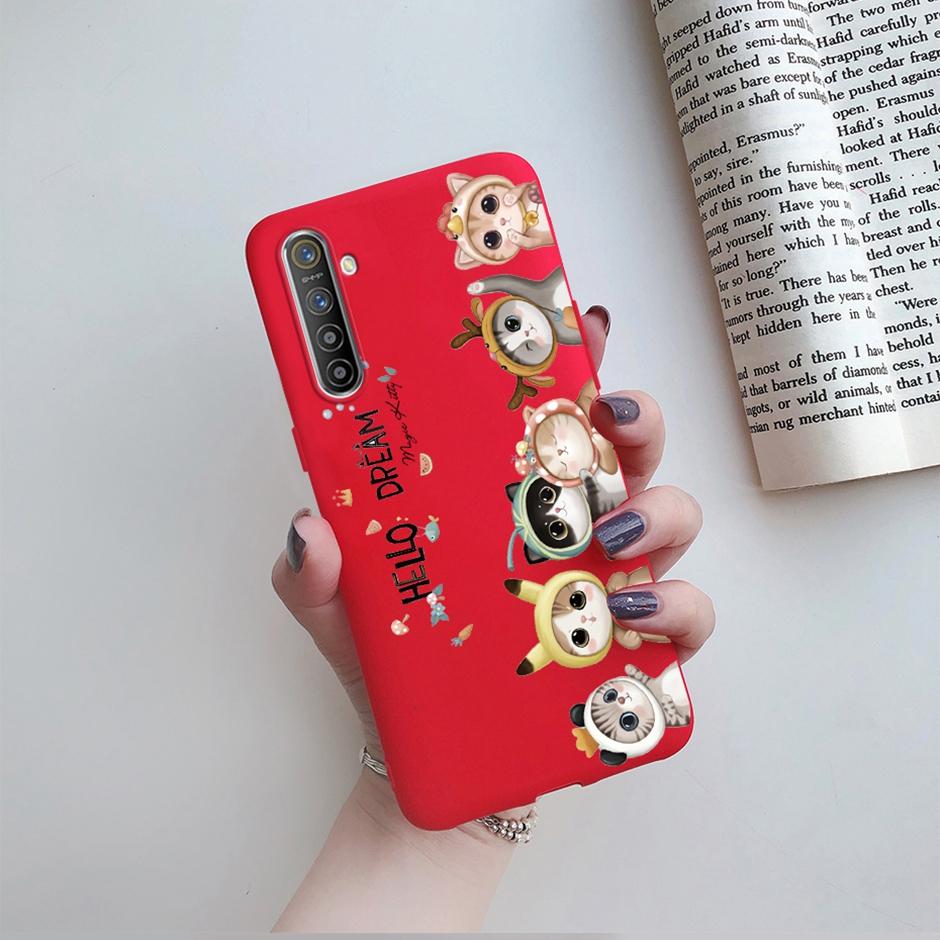 Чехол для Realme XT RMX1921 Coque Улыбка Мягкий силиконовый чехол для телефона для OPPO Realme X2 RealmeXT RealmeX2 Чехлы RMX1992 Оболочка Funda