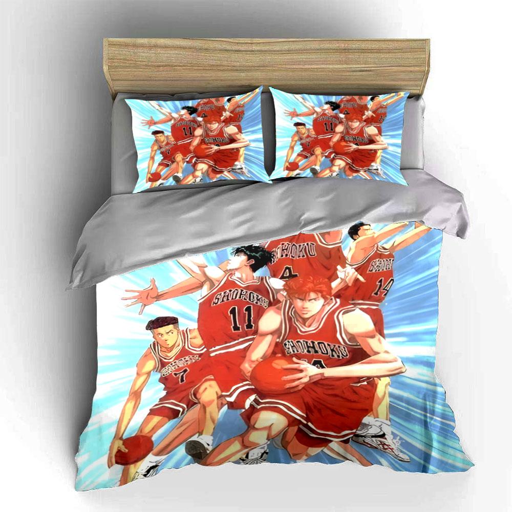 Basketball players with jerseys. Bedding sets Duvet cover sets Duvet covers Pillowcases(1 * Duvet Cover 2 * Pillowcases without duvet insert)