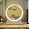 3D Ночник с зыбучим песком: Креативный стеклянный настольный светильник и подарочное украшение