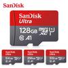 SanDisk Ultra microsd 128 ГБ 32 ГБ 64 ГБ 256 ГБ 512 ГБ A1 Карта Micro SD SD TF Флеш-карта Карта памяти Класс 10 для телефона