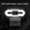 4K USB Plug and Play Webcam with Built-in Microphone Lighting for Live Stream Video Call Video