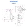 High Precision Automatic Tool Sensor CNC Z Axis Tool Press Sensor Tool Setting Gauge 4Wires Engraving Machine CNC Router