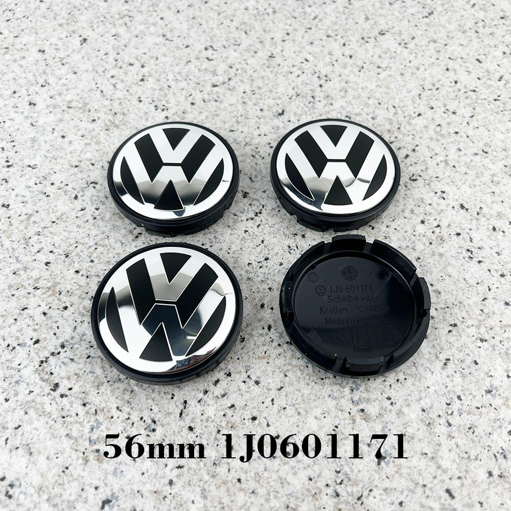 VW 4pcs 56MM 60MM 65MM Car Wheel Center for Volkswagen VW GTI ABT Golf 5 6 Polo Passat Tiguan CC Bettle Touran Scirocco Sharan SR32 zs5