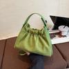 New Fashion Cloud Bag Trendy Shoulder Messenger Bag Niche Design Pleated Handbag