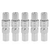 1 Set Air Quick Connector Pneumatic Pipe Self Locking Carbon Steel Fitting SF20+PF20