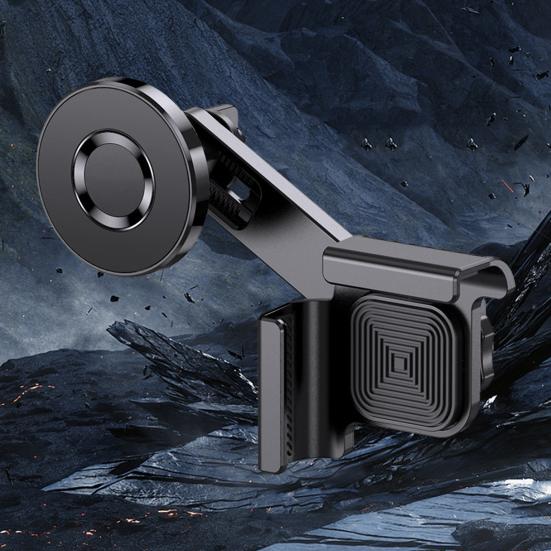 Автомобильный держатель для телефона для экрана Tesla, удлиненный кронштейн для телефона, ударопрочный, антивибрационный, для Apple, магнитный, противоскользящий, вращение на 360 градусов, авто