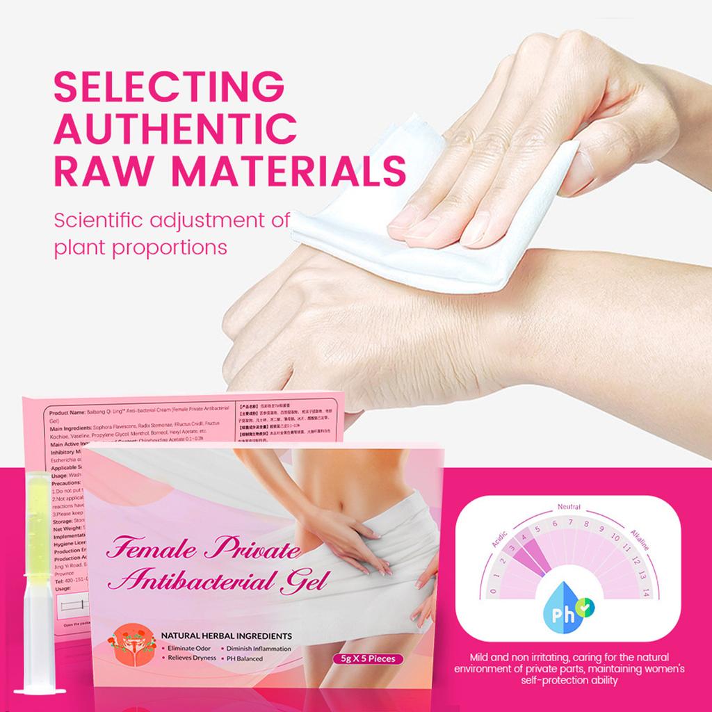 Гинекологический гель для женщин Private Care Maintenance Cleaning, 2 мл*5