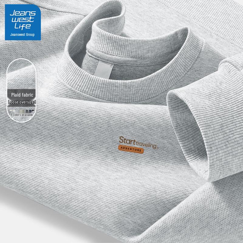Мужская толстовка с круглым вырезом JEANSWEST LIFE