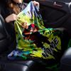 Soccer Player Lightning Stadium Four Seasons Blanket Customized With Your Name Lightweight And Warm Perfect Gift For Home Office Camping Sofa Travel