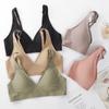 Летний бесшовный беспроводной бюстгальтер: Регулируемый, Боковая поддержка, Тонкая чашка для красивого силуэта