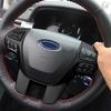 Для Ford Ranger Everest Endeavor 2015-2020 ABS Хромированная Накладка на Руль Стикер Рамка Декоративная Аксессуары