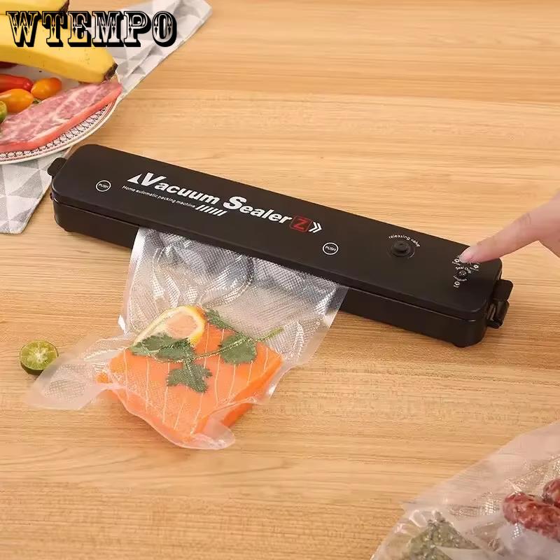 Автоматическая упаковочная машина Пищевая вакуумная упаковочная машина Портативная бытовая вакуумная упаковочная машина для еды Помощник на кухне