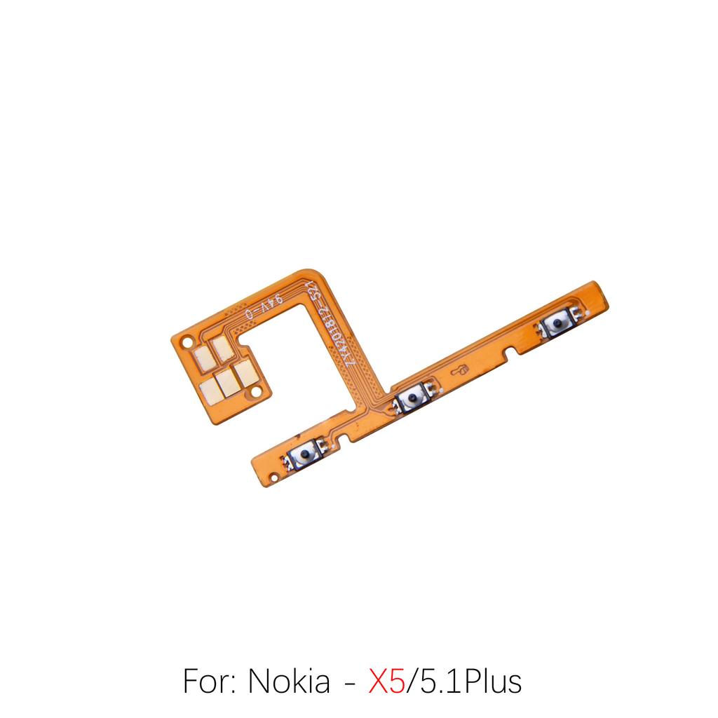 Depalai Для Nokia 2.1 2.2 3.1 3.2 4.2 5.1 Шлейф кнопки питания и регулировки громкости Вкл/Выкл