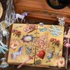 JIANWU Серия «История Алисы» Винтажный Сказочный Персонаж Цветочный Ландшафт ПЭТ Наклейка Креативный DIY Журнал Коллаж Канцелярские Товары