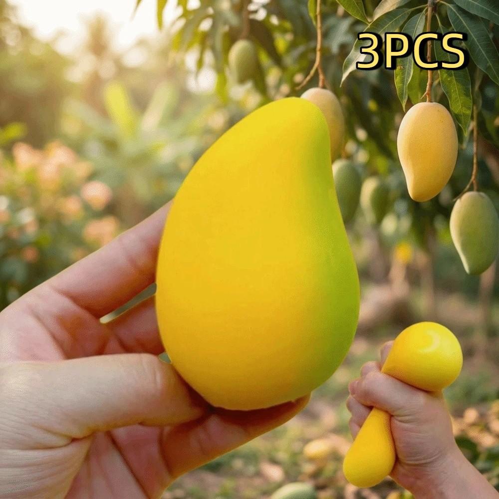 Super Soft Slow Rebound Mango Fast Rebound Simulation Fruit Pinch Creative Fruit Pinch Classroom