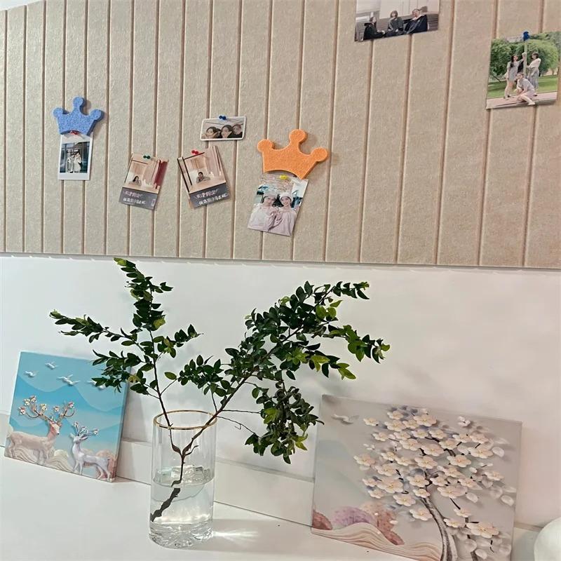 Войлочная наклейка на стену детский сад рабочая доска простая фотостена школьный офис класс фон стена домашний декор скандинавский