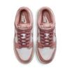 IB4417-102  NIKE DUNK LOW БЕЛЫЙ РОЗОВЫЙ (Женский)