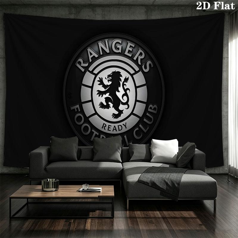 Rangers Wall tapestry, aesthetic printed fabric blanket, suitable for bedroom, living room, and home decor.