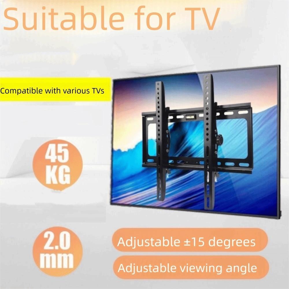 26-75 Inch Wall Mount Bracket Adjustable TV Stand Frame Universal TV Hanger  TV Support