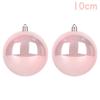 2pcs/set Colorful ChristmasOrnaments 10cm Christmas Spheres Pendant Christmas Ball  Party Decoration