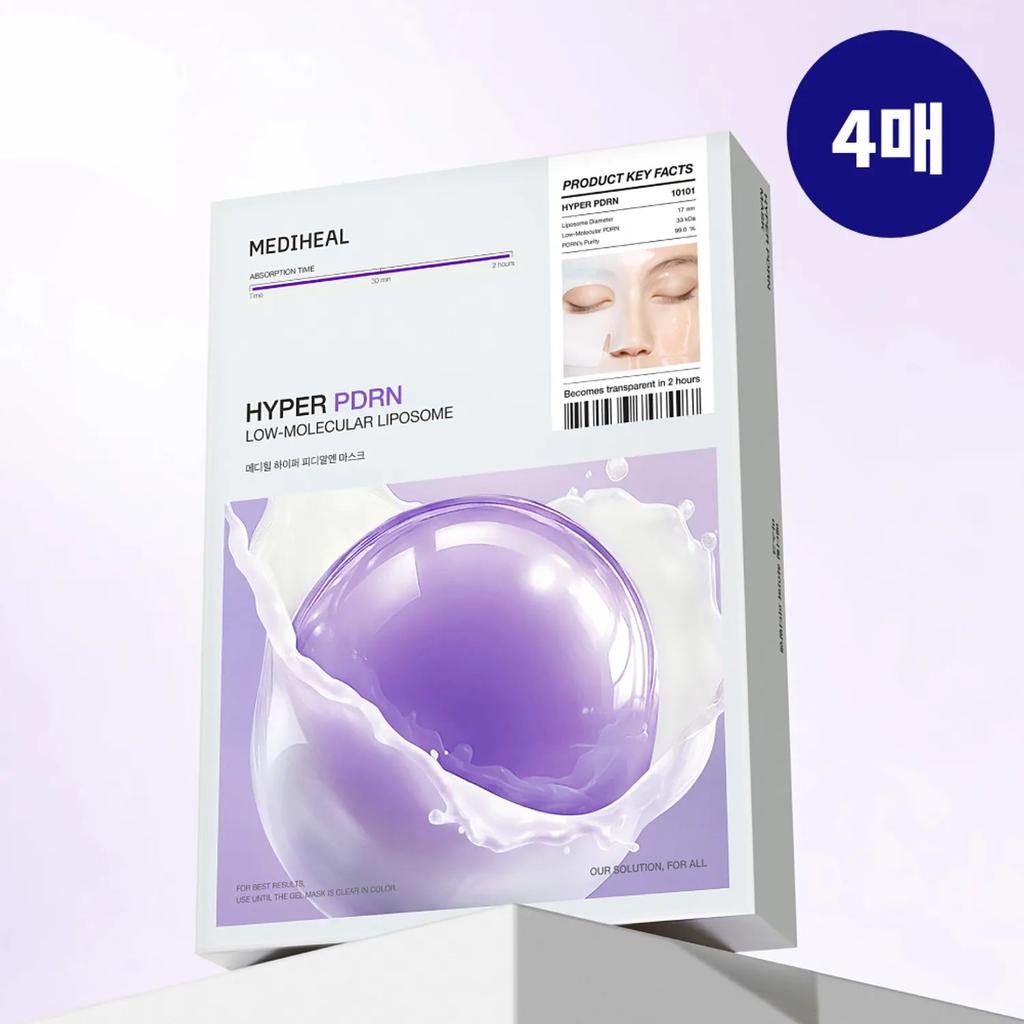Mediheal Гипер PDRN Маска-патч 4 шт.