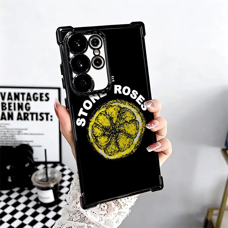 Мягкий чехол для телефона S-Stone R-Roses для Samsung Galaxy S26 Ultra S25 Edge S24 FE S23 Plus S22 S21 + S20 Покрытие Защита от падений Fundas