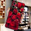 Ярко-красные розы Цветы Для Xiaomi Redmi Note 14 Pro 9 10 11 12 13 15 Pro Plus Чехол Для Redmi 15 15C 14C 12C 10C 13C