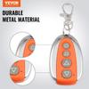 VEVOR Sliding Gate Opener Remote, 40 Meters Range, 4-Button Automatic Gate Opener Remote, Remotes for Garage Door Openers