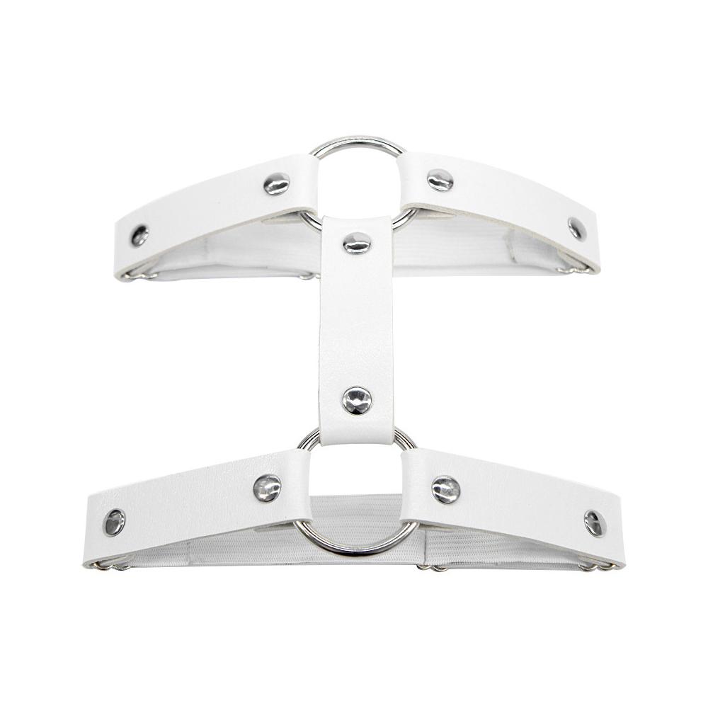 Регулируемая панк пижама подвязка для ног пояс для чулок кольцо для бедра готика