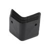 8pcs Corner Protector Black Bump Proof Metal Corner Guard for Speaker Guitar Amp Cabinet Furniture
