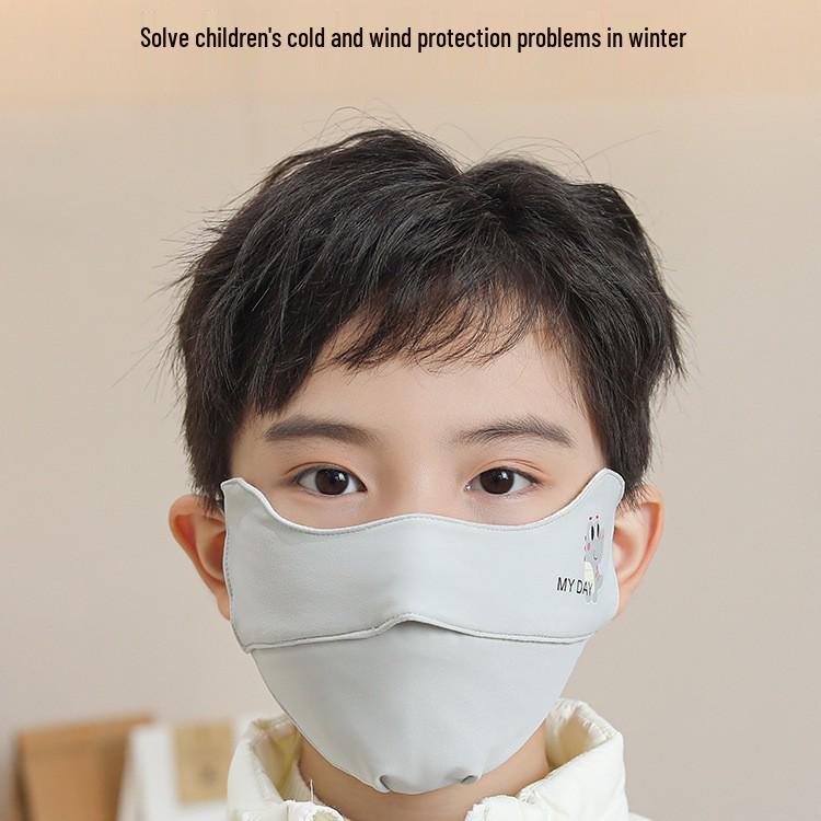 Newcomer Discount: Kids' Breathable Warm Cotton Mask for Winter - Boys & Girls Cold Protection