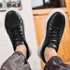 Fashion Men Invisible Height Increase Walking Shoes Breathable Lift Shoes Elevator Shoes for Fashion Men All-match Casual Sneakers 6 CM