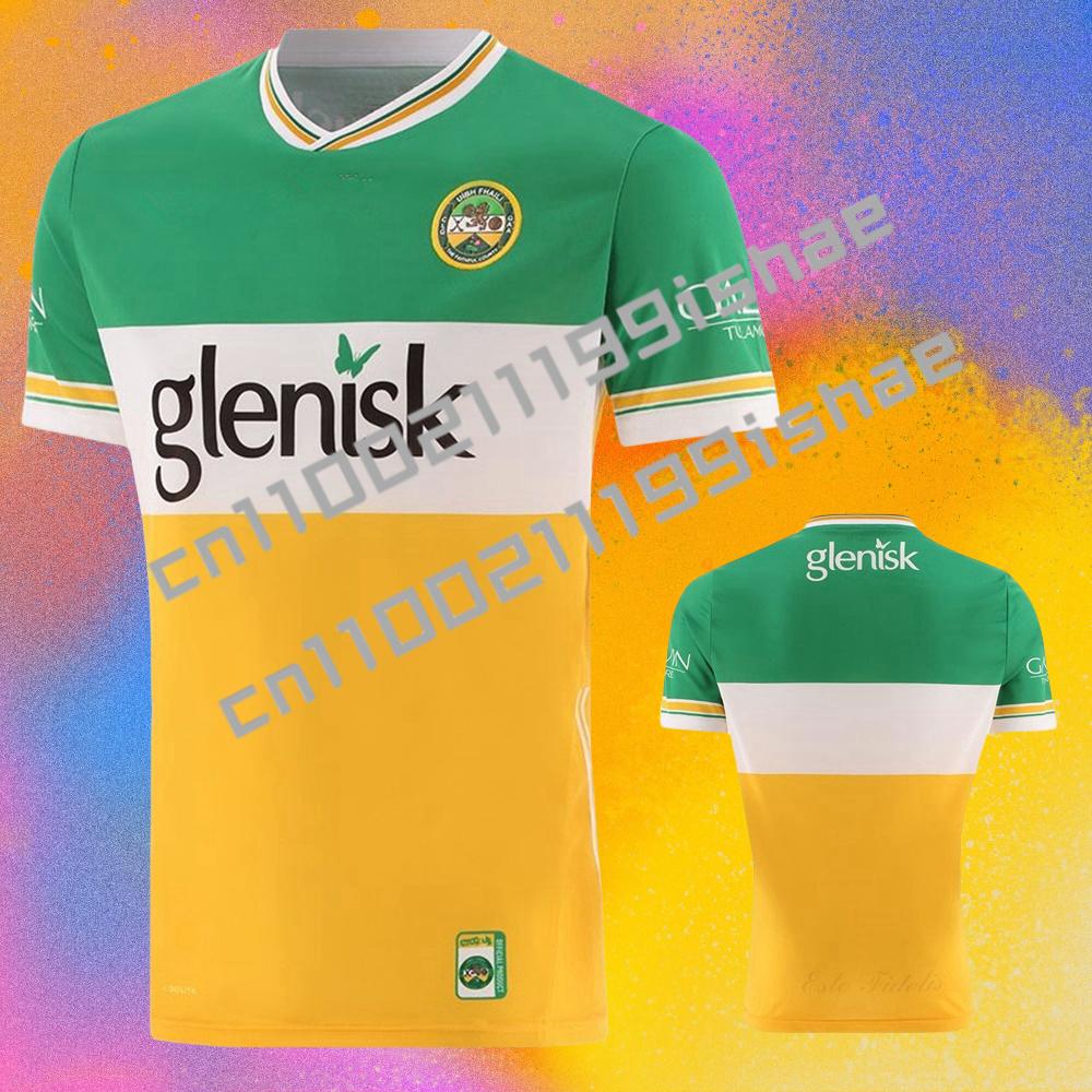 2026 Kilken GAA Домашняя футболка Мужская Offaly GAA Домашняя футболка 2024 Регбийная футболка Monaghan GAA Домашние майки графств
