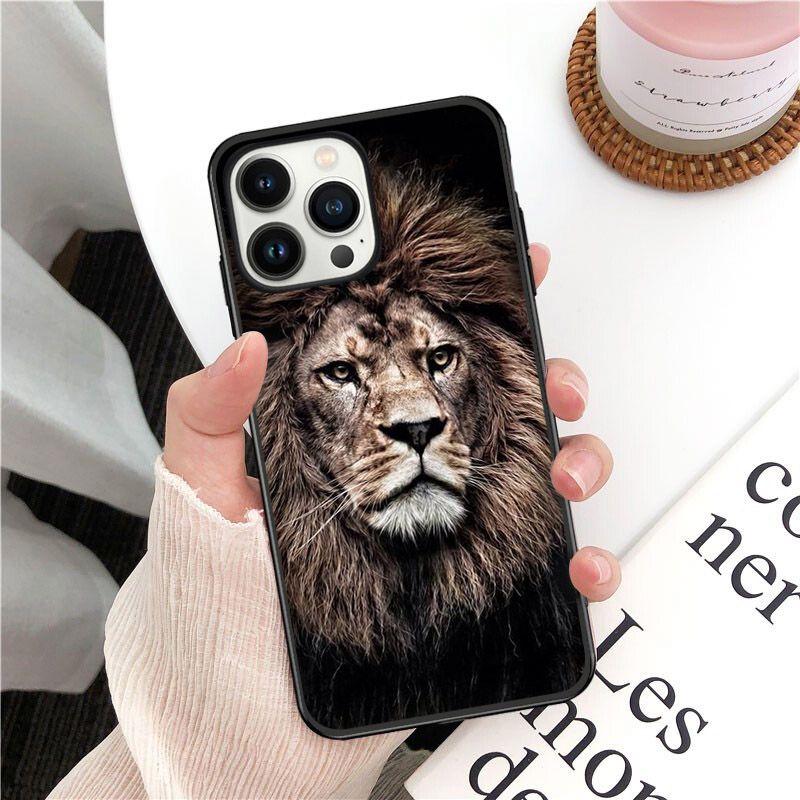 Мягкий чехол для телефона ASLAN LION THE CHRONICLES для iPhone 14pro 11pro 12 13pro max 5s 6s xs 7 8plus SE xr 12mini Coque Cases