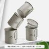 Чашка для чая Naturehike Titanium, кофейная чашка 200 мл, 300 мл, 600 мл с ручкой для кемпинга, домашнего использования, сверхлегкая, прочная, с одним кружком, для приготовления пищи на открытом огне, с