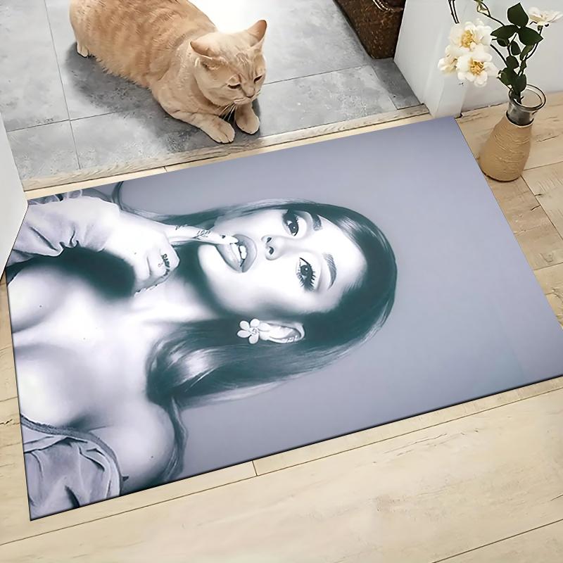 Elegant Fashion Portrait Carpet Rug Soft Washable Antislip Home Living Room Sofa Mats Personalized Christmas Rug